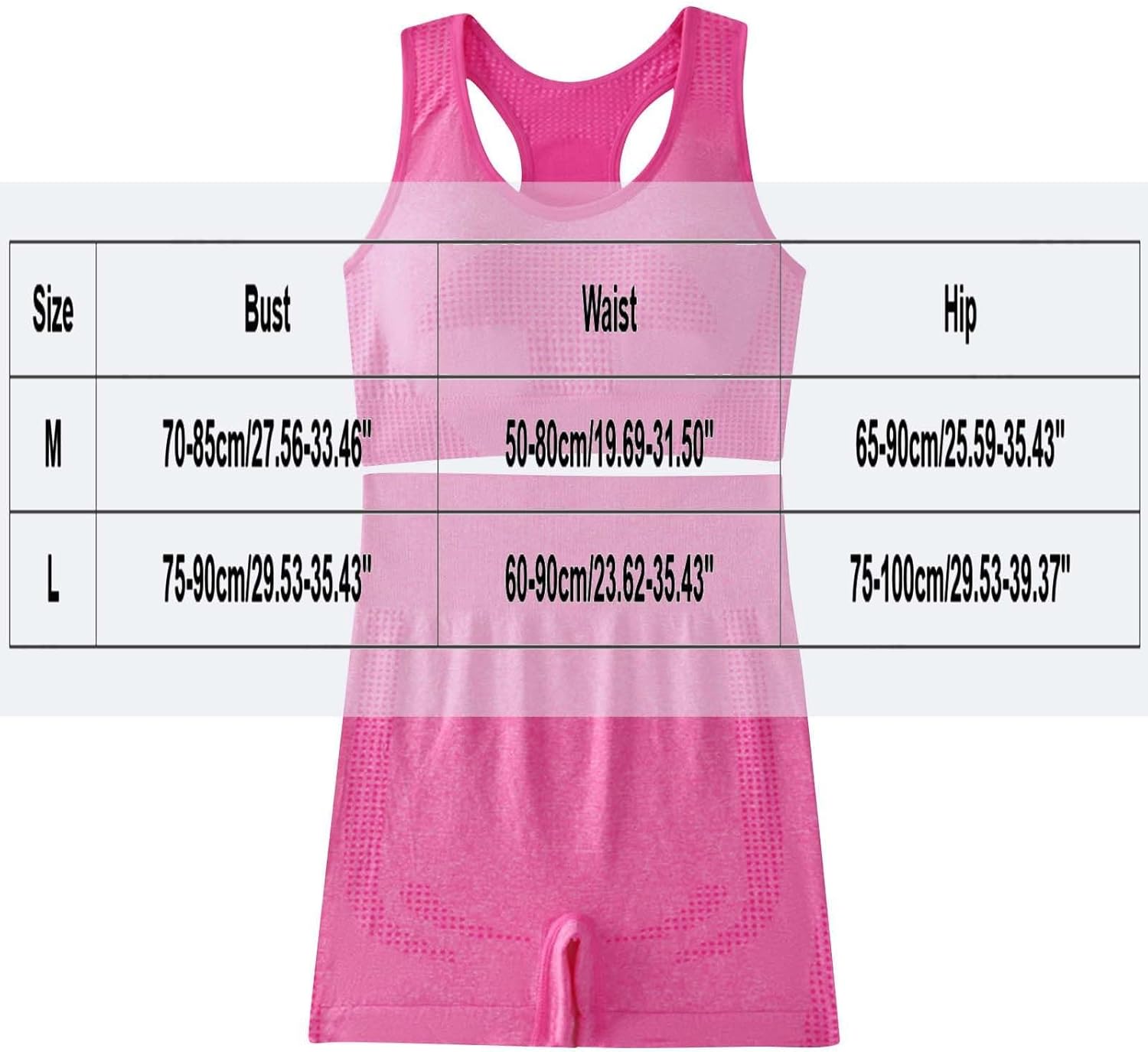 Workout Sets for Women Two Piece Outfits - Seamless High Waisted Biker Shorts and Sports Bra Yoga Gym Activewear