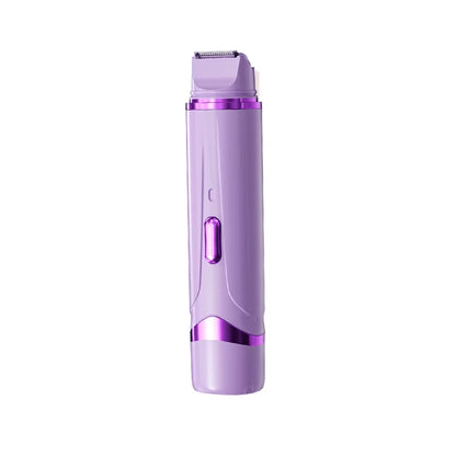 2In1 Electric Razor for Women Painless Hair Removal Rechargeable Body Trimmer Underarm Mustache Epilator Shaver
